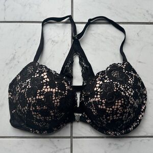 Elegant Black Lace Bra